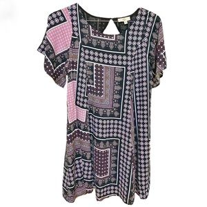Entro Woman's printed Small flowy dress